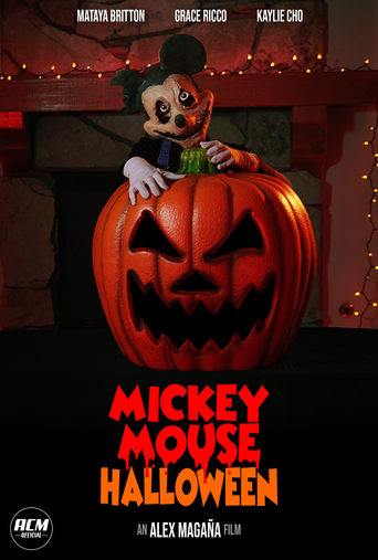 Poster of Mickey Mouse Halloween