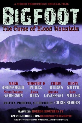 Poster of Bigfoot: The Curse of Blood Mountain