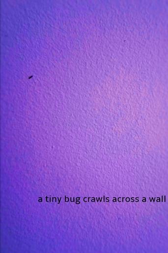 Poster of a tiny bug crawls across a wall