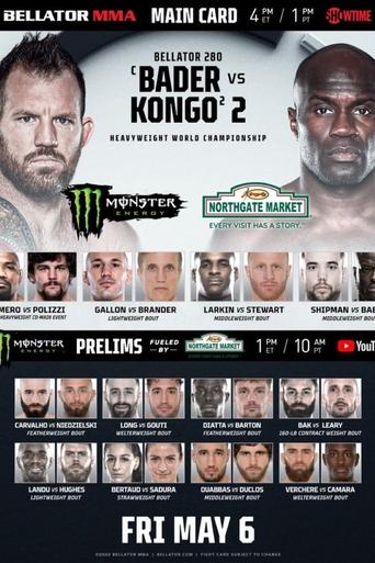 Poster of Bellator 280: Bader vs. Kongo 2