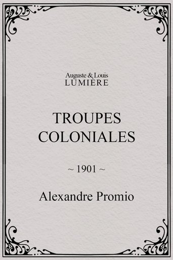 Poster of Troupes coloniales