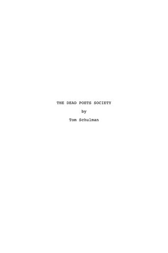 Poster of Dead Poets: A Look Back
