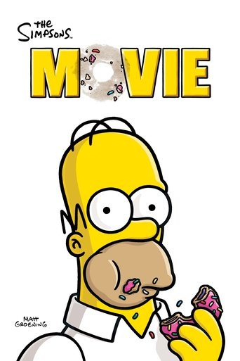 Poster of The Simpsons Movie