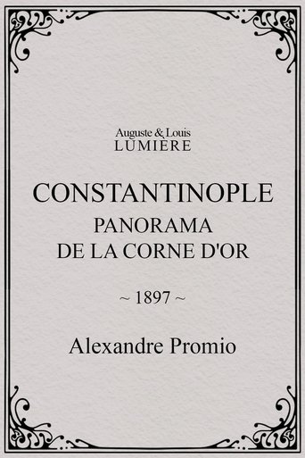 Poster of Constantinople, panorama de la corne d'or