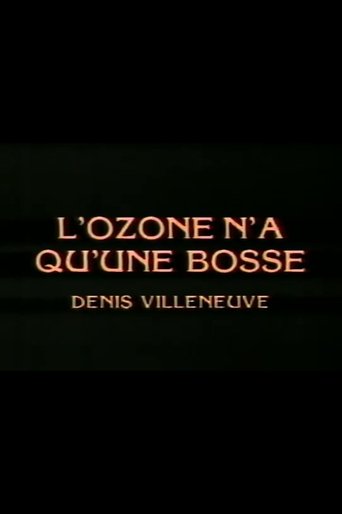 Poster of L'ozone n'a qu'une bosse