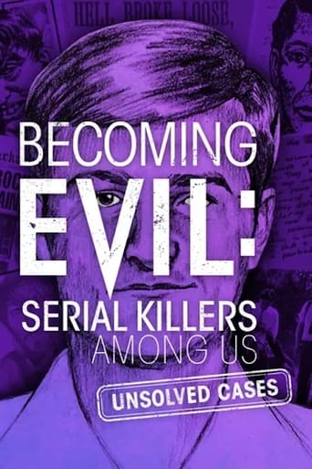 Poster of Becoming Evil: Serial Killers Among Us