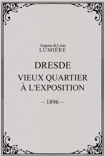 Poster of Dresde, vieux quartier à l'Exposition