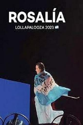 Poster of Rosalía, festival Lollapalooza Brasil 2023