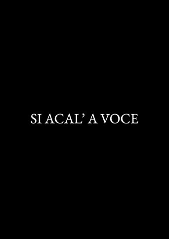 Poster of Si acal' a voce