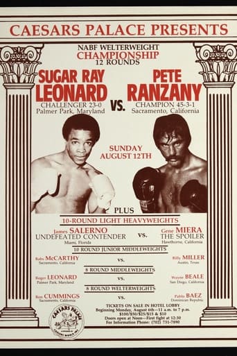 Poster of Sugar Ray Leonard vs. Pete Ranzany