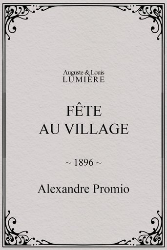 Poster of Fête au village