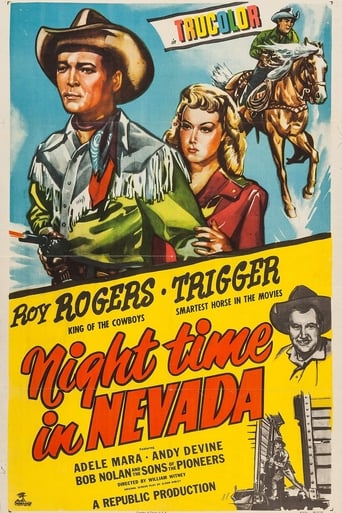 Poster of Night Time in Nevada