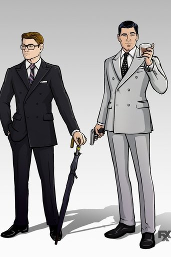 Poster of #TBT to That Time Archer Met Kingsman