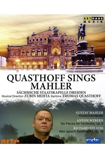 Poster of Quasthoff sings Mahler (Staatskapelle Dresden, 2010)