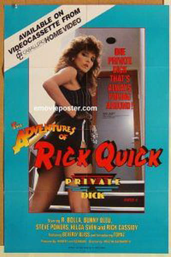 Poster of The Adventures of Rick Quick, Private Dick