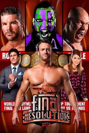 Poster of TNA Final Resolution 2013