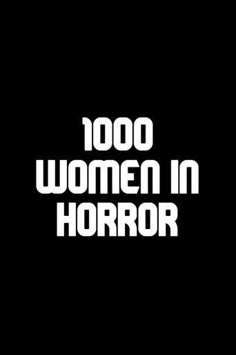 1000 Women in Horror Poster of 1000 Women in Horror