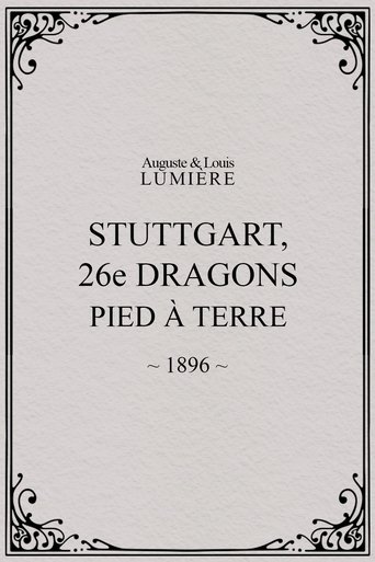 Poster of Stuttgart : 26ème dragons. Pied à terre