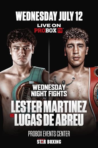 Poster of Lester Martinez vs. Lucas de Abreu