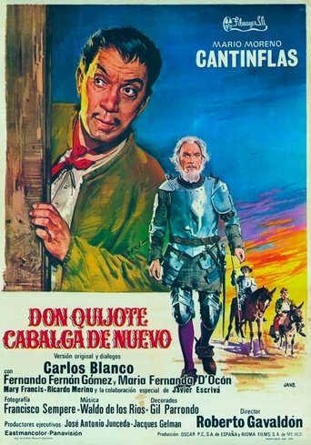 Poster of Don Quijote cabalga de nuevo