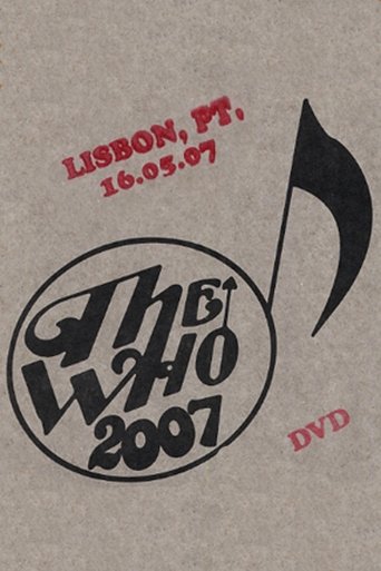 Poster of The Who: Lisbon 5/16/2007