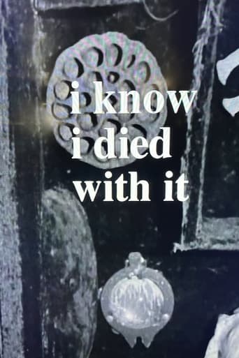 Poster of I Know I Died with It