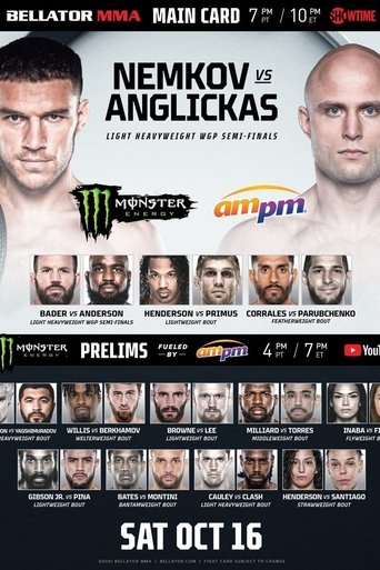 Poster of Bellator 268: Nemkov vs. Anglickas