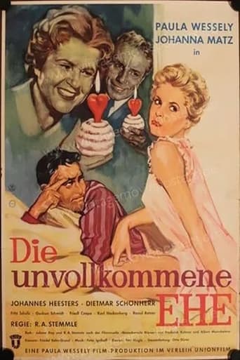 Poster of Die unvollkommene Ehe