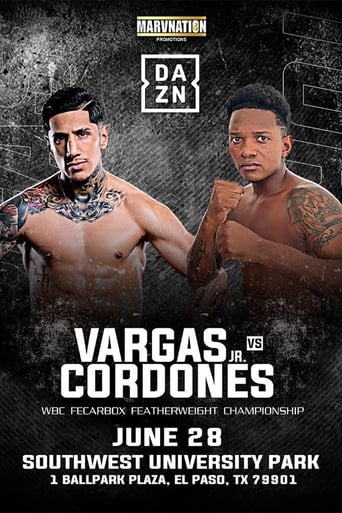 Poster of Fernando Vargas Jr. vs. Juan Carlos Cordones