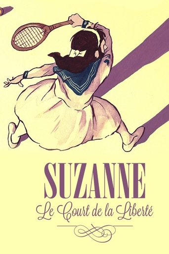 Poster of Suzanne Lenglen, the court of liberty