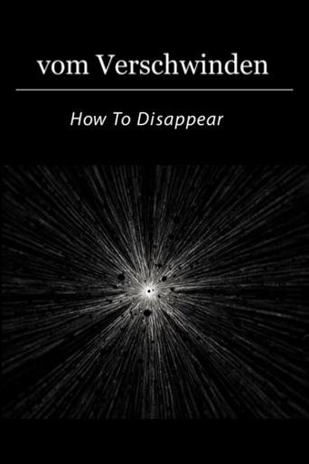 Poster of How To Disappear