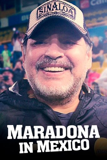 Poster of Maradona in Mexico