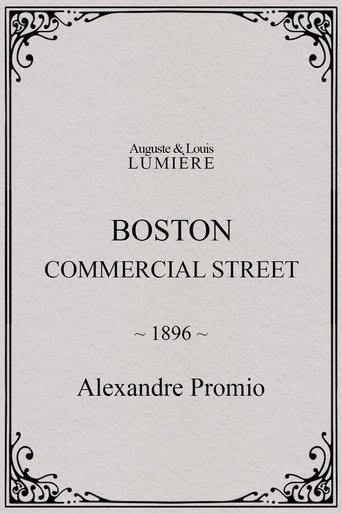 Poster of Boston, Commercial Street