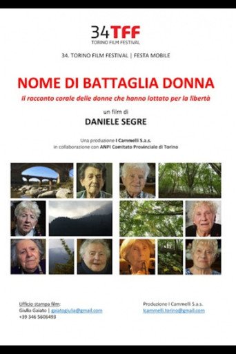 Poster of Nome di battaglia Donna