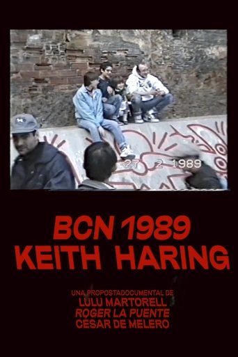 Poster of Keith Haring 1989 Barcelona