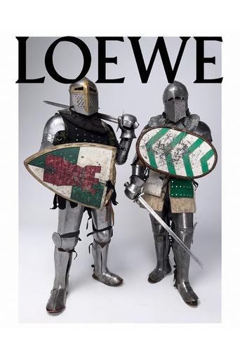 Poster of Dancers, divers, and duelling knights.