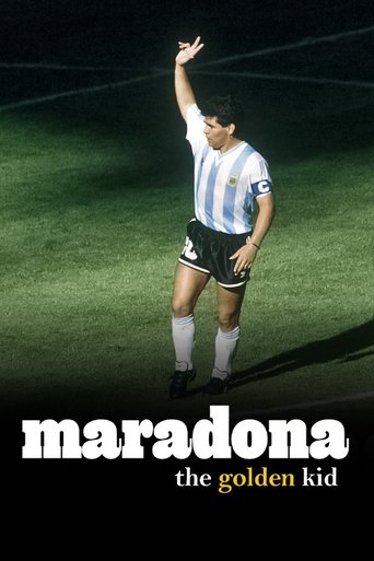 Poster of Maradona, the Golden Kid