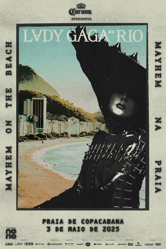 Poster of Lady Gaga Copacabana Brazil Concert