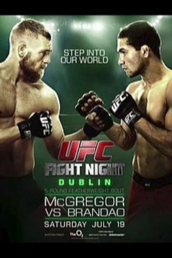 Poster of UFC Fight Night 46: McGregor vs. Brandao