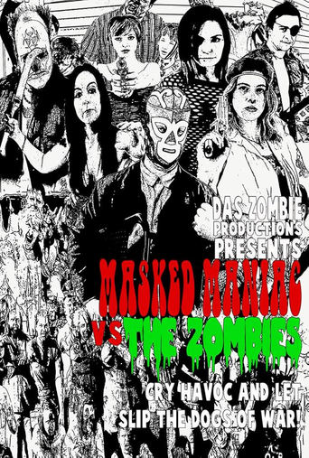 Poster of Masked Maniac vs. the Zombies