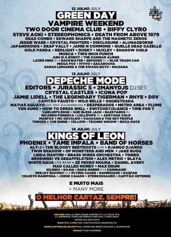 Green Day - Optimus Alive Poster of Green Day - Optimus Alive
