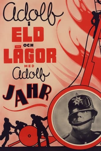 Poster of Adolf i eld och lågor