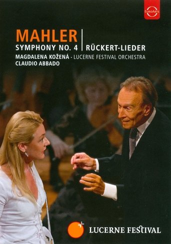 Poster of Mahler Symphony No.4 - Lucerne Festival Orchestra - Claudio Abbado