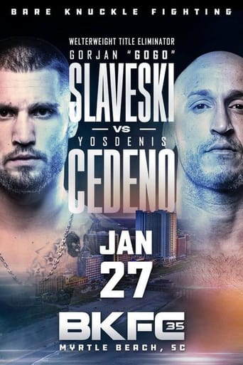 Poster of BKFC 35: Cedeno vs. Slaveski