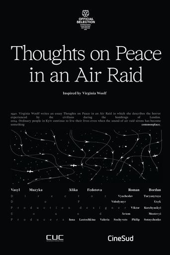 Poster of Thoughts on Peace in an Air Raid