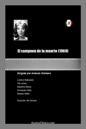 Poster of Campeón de la muerte