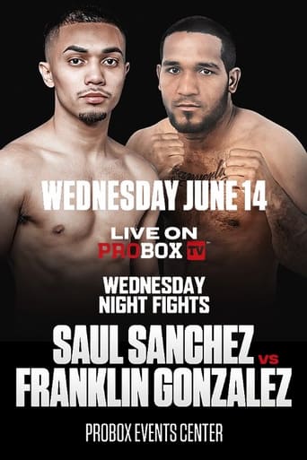 Poster of Saul Sanchez vs. Franklin Gonzalez