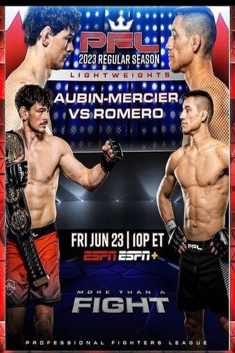 Poster of PFL 2023 #6: Regular Season - Aubin-Mercier vs. Romero