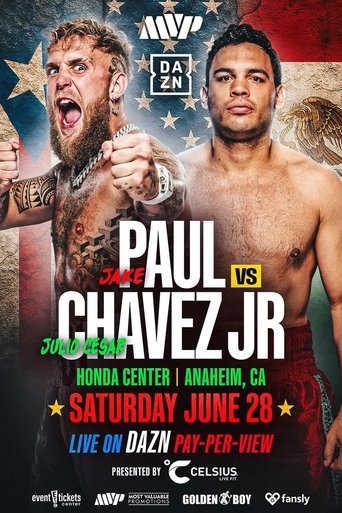 Poster of Jake Paul vs. Julio Cesar Chavez Jr