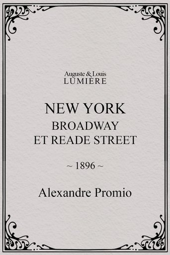 Poster of New York, Broadway et Reade Street